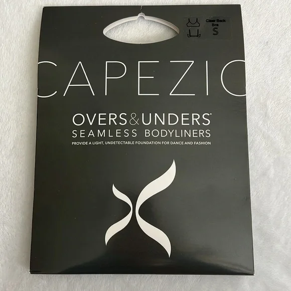 Capezio Seamless Clear Back Bra in Nude - Picture 8 of 11